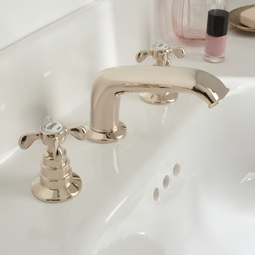 Mélangeur lavabo 3 trous avec vidage CLÉO 1889 – Image 4