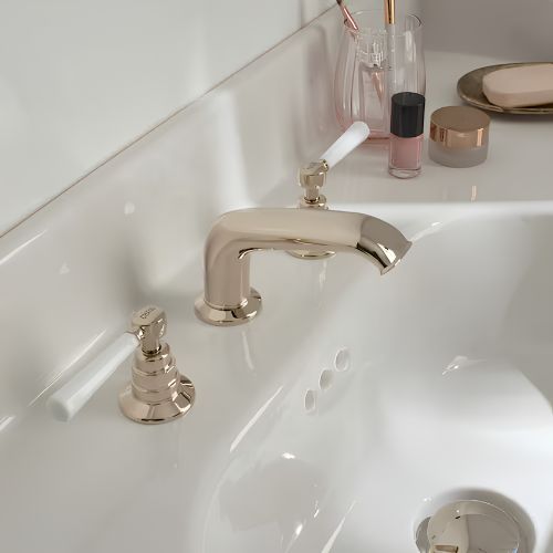 Mélangeur lavabo 3 trous avec vidage CLÉO 1889 – Image 4