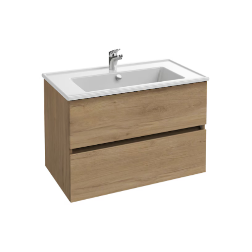 TOLBIAC — Meuble sous plan-vasque 100 cm, 2 tiroirs