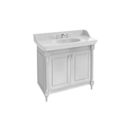 Meuble sous plan-vasque 90 cm, 2 portes CLÉO 1889 – Image 3