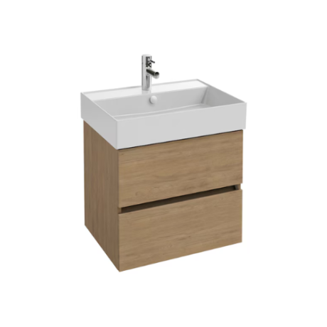 TOLBIAC — Meuble sous plan-vasque 60 cm, 2 tiroirs