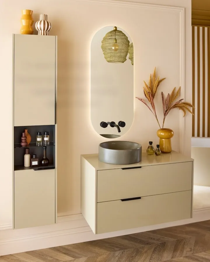 BASTILLE — Meuble sous plan-vasque 80 cm, 1 tiroir – Image 6