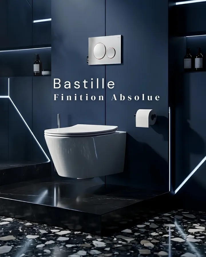 BASTILLE — Pack cuvette suspendue sans bride – Image 2
