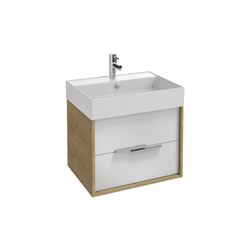 VIVIENNE — Meuble sous plan-vasque 60 cm, 2 tiroirs – Image 2